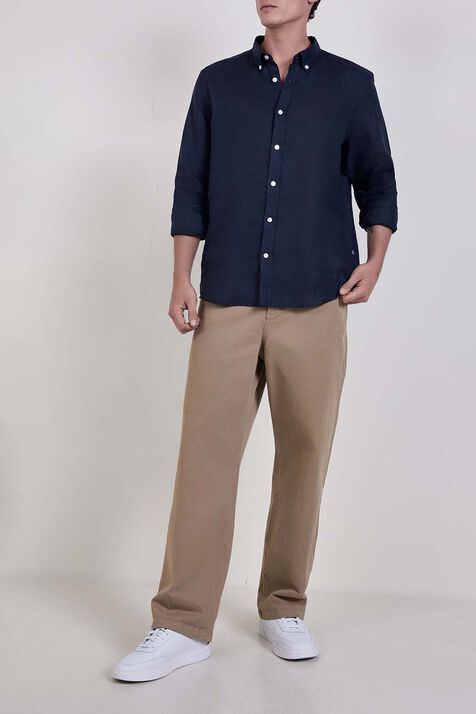 חולצה מכופתרת בגזרה ישרה BOSS